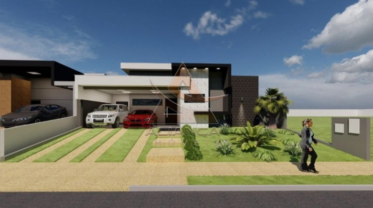 Casa de Condomínio com 4 Quartos à Venda, 201 m² em Vila Do Golf - Ribeirão Preto