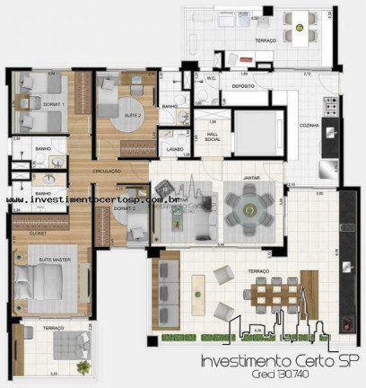 Imagem Apartamento com 4 Quartos à Venda, 170 m² em Ipiranga - São Paulo Imagem Apartamento com 4 Quartos à Venda, 170 m² em Ipiranga - São Paulo