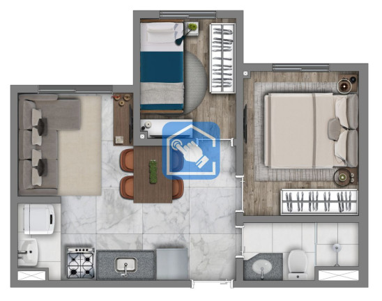 Apartamento com 2 Quartos à Venda, 35 m² em Limão - São Paulo