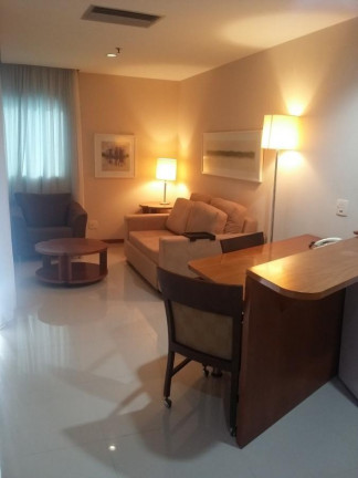 Imagem Flat com 1 Quarto para Alugar, 53 m² em Barra Da Tijuca - Rio De Janeiro