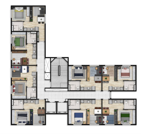 Imagem Apartamento com 1 Quarto à Venda, 24 m² em Campos Elíseos - São Paulo