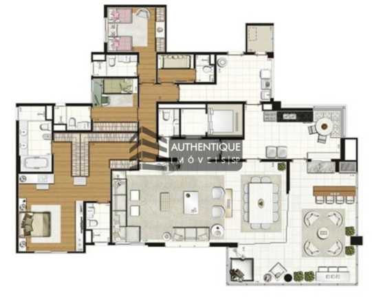 Imagem Apartamento com 3 Quartos à Venda, 251 m² em Campo Belo - São Paulo Imagem Apartamento com 3 Quartos à Venda, 251 m² em Campo Belo - São Paulo