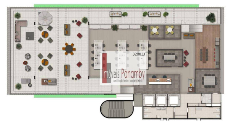 Imagem Sala Comercial para Alugar, 883 m² em Pinheiros - São Paulo