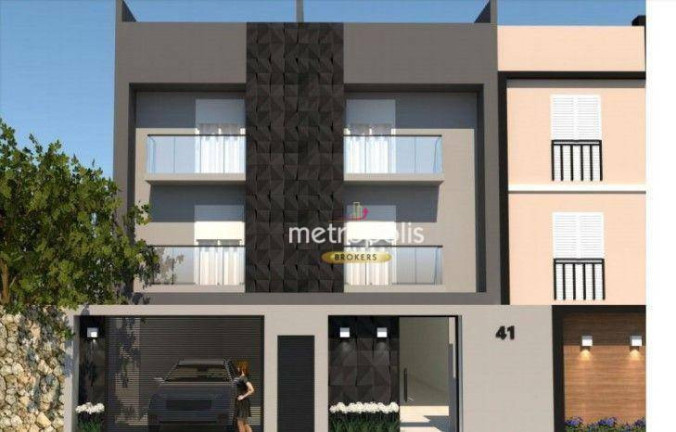Cobertura com 2 Quartos à Venda, 107 m² em Vila Guiomar - Santo André