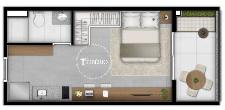 Imagem Imóvel com 1 Quarto à Venda, 27 m² em Vila Mariana - São Paulo