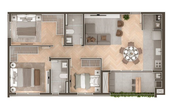 Imagem Cobertura com 3 Quartos à Venda, 149 m² em água Verde - Curitiba