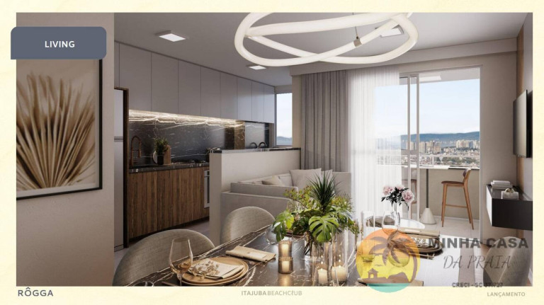 Imagem Apartamento com 2 Quartos à Venda, 50 m² em Itajuba - Barra Velha