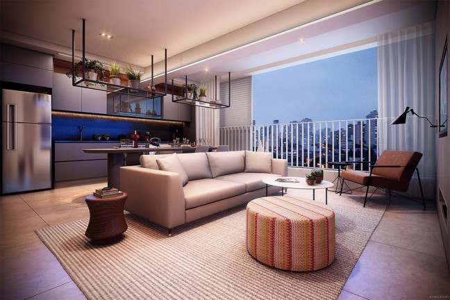 Imagem Apartamento com 1 Quarto à Venda, 38 m² em Brooklin - São Paulo Imagem Apartamento com 1 Quarto à Venda, 38 m² em Brooklin - São Paulo