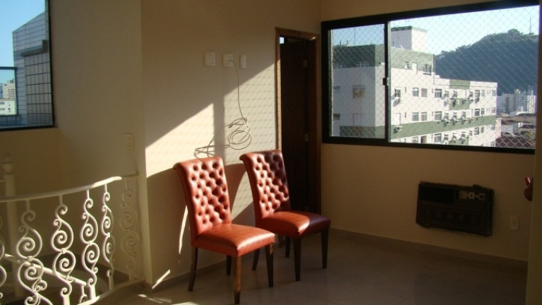 Imagem Cobertura com 3 Quartos à Venda, 140 m² em Campo Grande - Santos