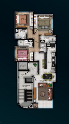 Imagem Apartamento com 3 Quartos à Venda, 210 m² em Meia Praia - Itapema Imagem Apartamento com 3 Quartos à Venda, 210 m² em Meia Praia - Itapema