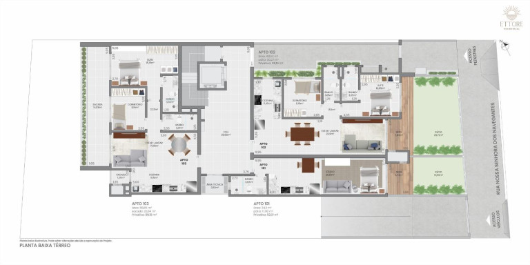 Imagem Apartamento com 2 Quartos à Venda, 111 m² em Praia Da Cal - Torres Imagem Apartamento com 2 Quartos à Venda, 111 m² em Praia Da Cal - Torres