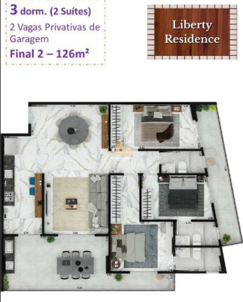 Imagem Apartamento com 2 Quartos à Venda, 81 m² em Aviação - Praia Grande