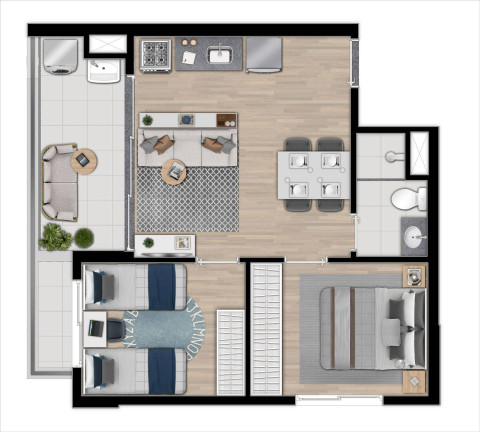 Imagem Apartamento com 2 Quartos à Venda, 38 m² em Vila Formosa - São Paulo Imagem Apartamento com 2 Quartos à Venda, 38 m² em Vila Formosa - São Paulo