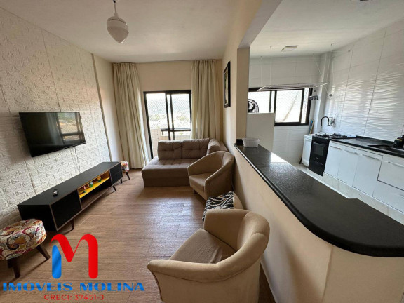 Apartamento com 2 Quartos à Venda, 60 m² em Canto Do Forte - Praia Grande