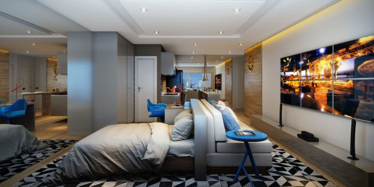 Imagem Imóvel com 1 Quarto à Venda, 47 m² em Campo Belo - São Paulo