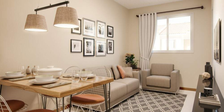 Imagem Casa de Condomínio com 1 Quarto à Venda, 33 m² em Morada Do Vale Ii - Gravataí