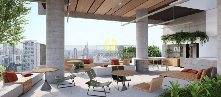 Imagem Cobertura com 1 Quarto à Venda, 98 m² em Pinheiros - São Paulo