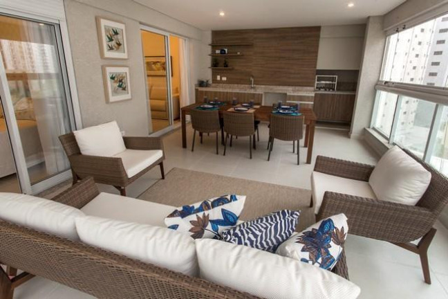 Apartamento com 3 Quartos à Venda, 135 m² em Pitangueiras - Guarujá