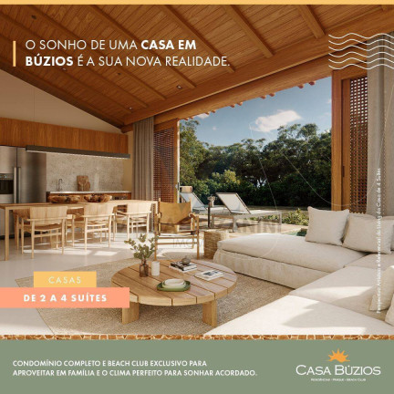 Imagem Casa de Condomínio à Venda, em Búzios Imagem Casa de Condomínio à Venda, em Búzios
