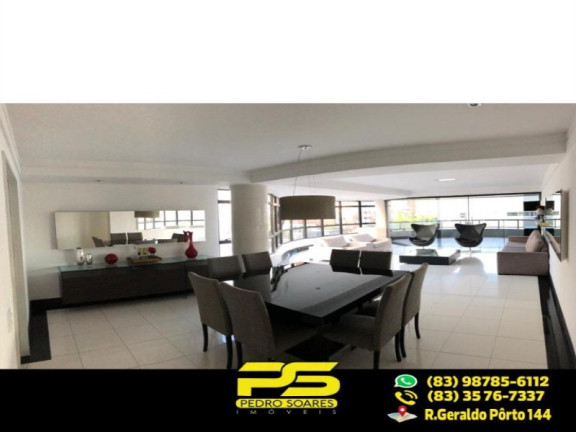 Imagem Apartamento com 4 Quartos à Venda, 318 m² em Manaíra - João Pessoa