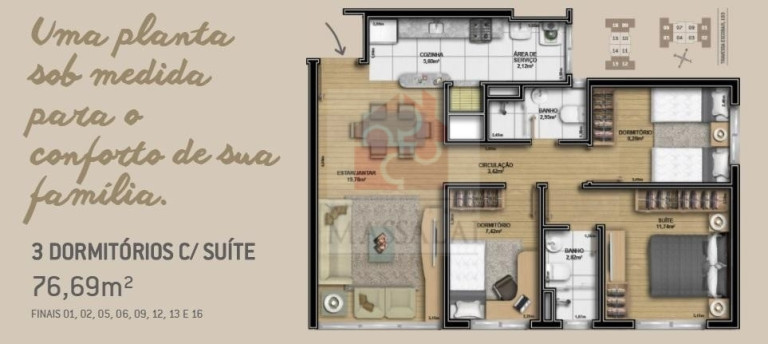 Imagem Apartamento com 2 Quartos à Venda, 61 m² em Camaquã - Porto Alegre Imagem Apartamento com 2 Quartos à Venda, 61 m² em Camaquã - Porto Alegre