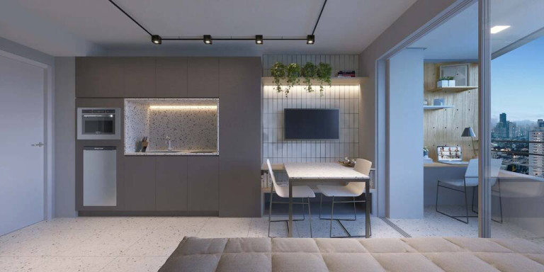 Imagem Apartamento com 2 Quartos à Venda, 54 m² em Brooklin Novo - São Paulo Imagem Apartamento com 2 Quartos à Venda, 54 m² em Brooklin Novo - São Paulo