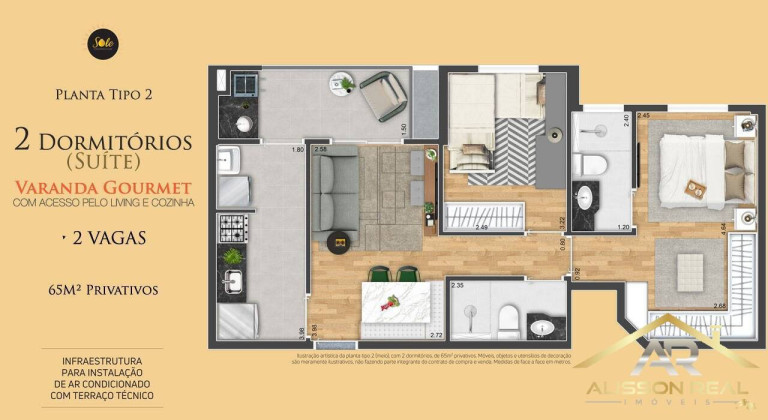Imagem Apartamento com 2 Quartos à Venda, 65 m² em Vila Osasco - Osasco Imagem Apartamento com 2 Quartos à Venda, 65 m² em Vila Osasco - Osasco