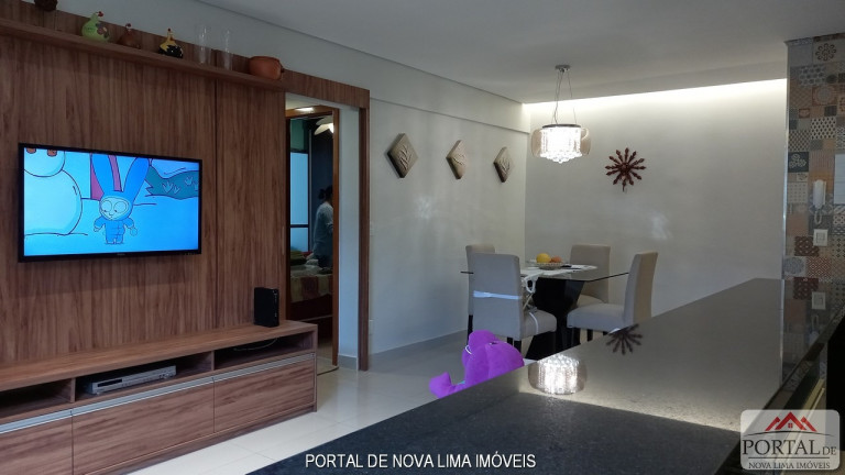 Imagem Apartamento com 3 Quartos à Venda, 100 m² em Oswaldo Barbosa Pena Ii - Nova Lima