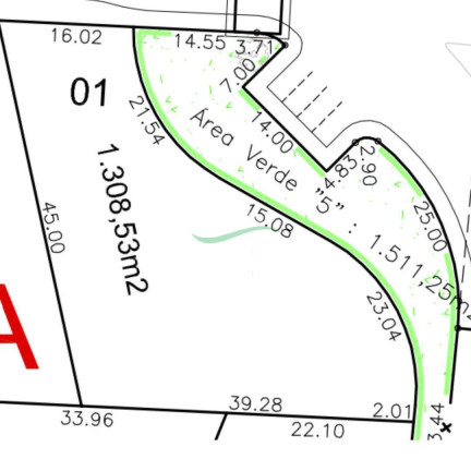 Terreno em Condomínio à Venda, 1.308 m² em Centro - Cabreúva