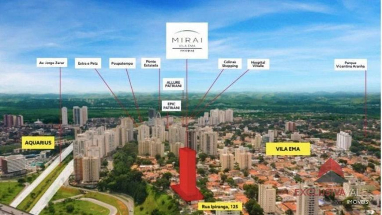 Imagem Apartamento com 2 Quartos à Venda, 87 m² em Vila Ema - São José Dos Campos