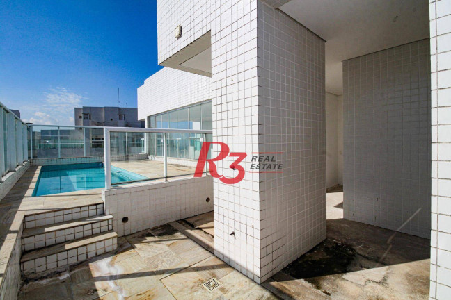 Imagem Cobertura com 3 Quartos à Venda, 343 m² em Gonzaga - Santos