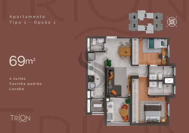 Imagem Apartamento com 2 Quartos à Venda, 69 m² em Jardim Paulistano - Sorocaba Imagem Apartamento com 2 Quartos à Venda, 69 m² em Jardim Paulistano - Sorocaba