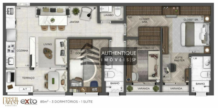 Imagem Apartamento com 3 Quartos à Venda, 85 m² em Perdizes - São Paulo Imagem Apartamento com 3 Quartos à Venda, 85 m² em Perdizes - São Paulo