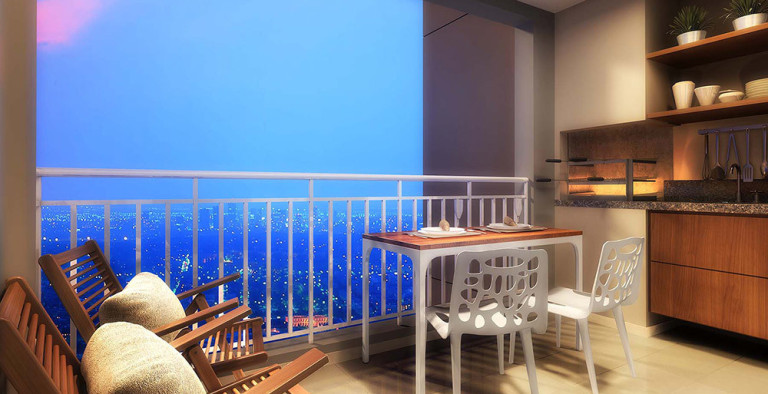 Imagem Apartamento com 2 Quartos à Venda, 59 m² em Campestre - Santo André
