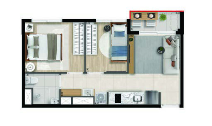 Imagem Apartamento com 2 Quartos à Venda, 32 m² em Perdizes - São Paulo Imagem Apartamento com 2 Quartos à Venda, 32 m² em Perdizes - São Paulo