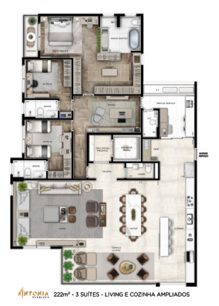 Imagem Apartamento com 3 Quartos à Venda, 106 m² em Perdizes - São Paulo