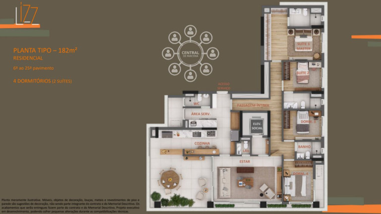 Imagem Apartamento com 4 Quartos à Venda, 182 m² em Pinheiros - São Paulo Imagem Apartamento com 4 Quartos à Venda, 182 m² em Pinheiros - São Paulo