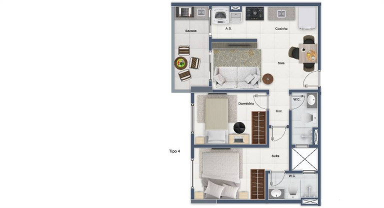 Imagem Apartamento com 2 Quartos à Venda, 57 m² em Forte - Praia Grande Imagem Apartamento com 2 Quartos à Venda, 57 m² em Forte - Praia Grande