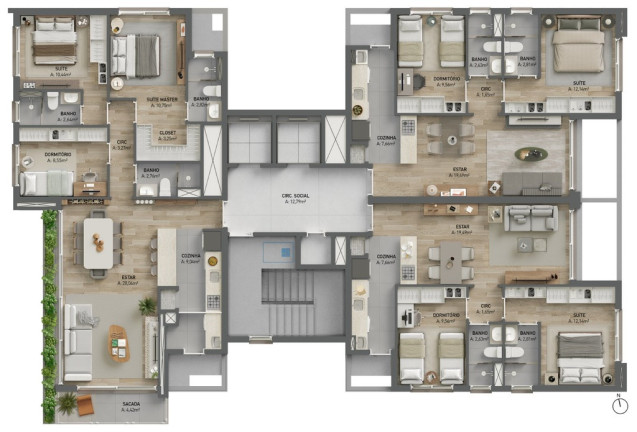 Imagem Apartamento com 2 Quartos à Venda, 72 m² em Petrópolis - Porto Alegre