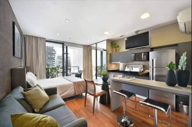 Imagem Apartamento com 1 Quarto à Venda, 35 m² em Vila Olímpia - São Paulo Imagem Apartamento com 1 Quarto à Venda, 35 m² em Vila Olímpia - São Paulo