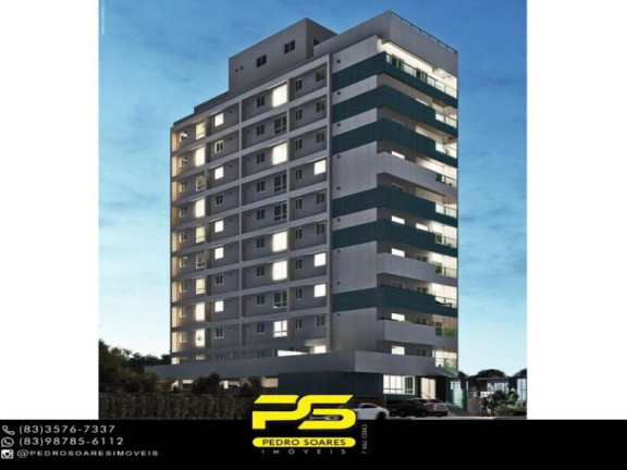 Imagem Apartamento com 2 Quartos à Venda, 54 m² em Jardim Oceania - João Pessoa