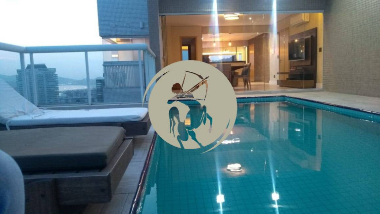 Imagem Cobertura com 4 Quartos à Venda, 440 m² em Gonzaga - Santos