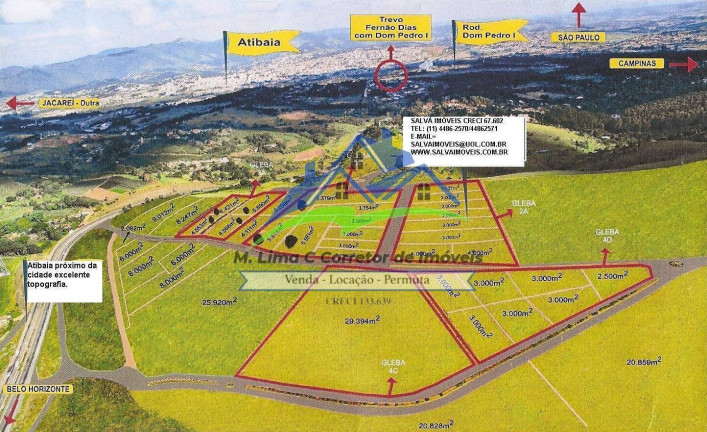 Ponto Comercial à Venda, 3 m² em Mato Dentro - Atibaia