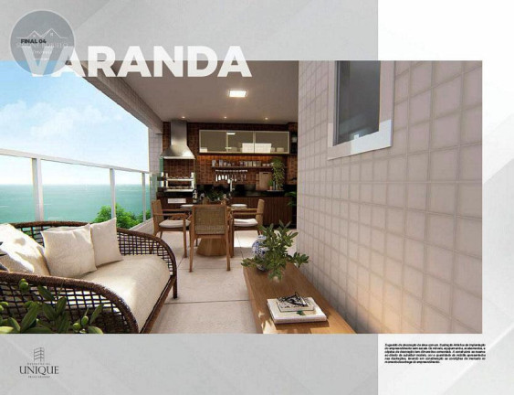 Imagem Imóvel com 3 Quartos à Venda, 125 m² em Canto Do Forte - Praia Grande