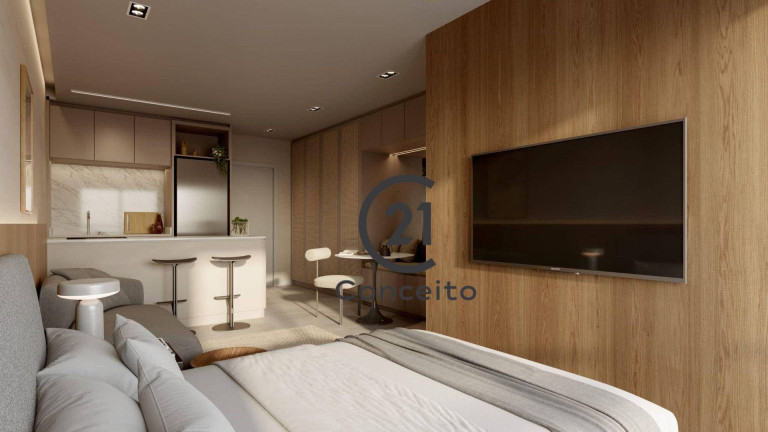 Studio com 1 Quarto à Venda, 38 m² em Kobrasol - São José