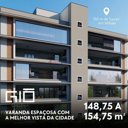 Apartamento com 3 Quartos à Venda, 173 m² em Vila Gardênia - Atibaia