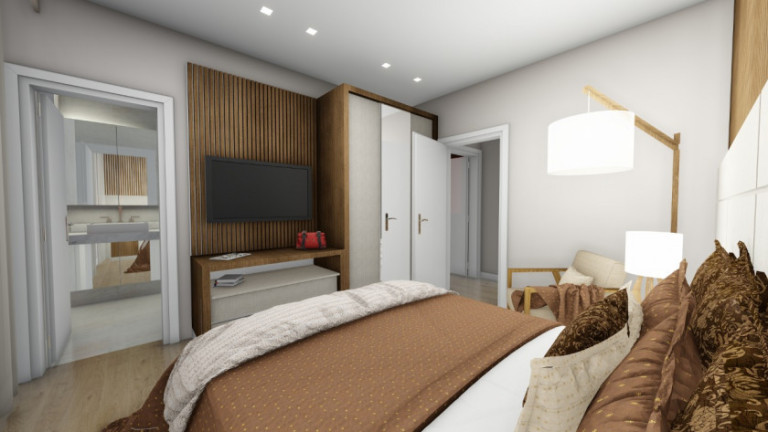 Imagem Apartamento com 1 Quarto à Venda, 58 m² em Centro - Canela Imagem Apartamento com 1 Quarto à Venda, 58 m² em Centro - Canela