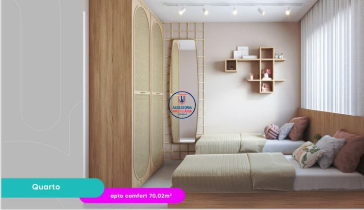 Imagem Apartamento com 2 Quartos para Alugar ou Temporada, 70 m² em Capim Macio - Natal