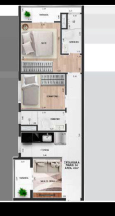 Imagem Apartamento com 1 Quarto à Venda, 66 m² em Vila Matilde - São Paulo