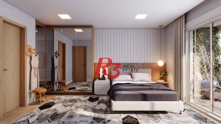Imagem Apartamento com 2 Quartos à Venda, 65 m² em Vila Rica - Santos
